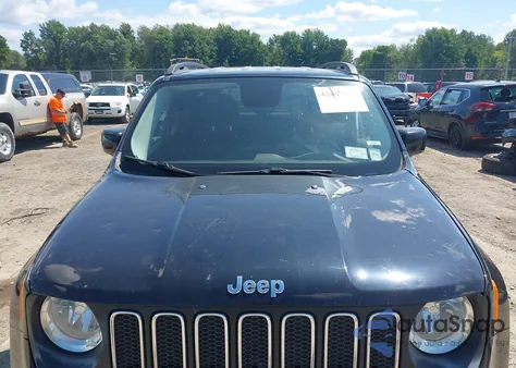 2016 Jeep Renegade Latitude из США, поврежденный, VIN ZACCJBBT0GPE25932